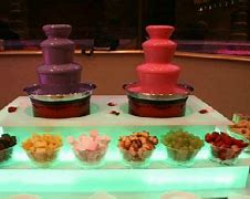 Image result for Black Chocolate Fountain