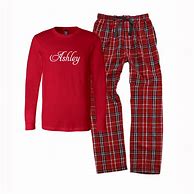 Image result for Holiday 2 Piece Flannel Pajamas