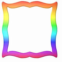 Image result for Rainbow Border Frame