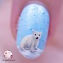 Image result for Polar Bear Nail Art