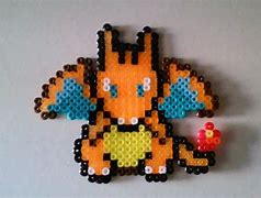 Image result for Charizard Perler Bead Art