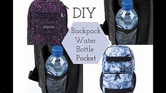 Image result for Water Bottle Backpack Pouch