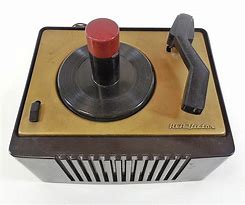 Image result for Vintage 45 Tecord Player