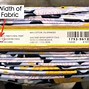 Image result for Width of Fabric On a Bolt
