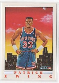 Image result for Patrick Ewing Card