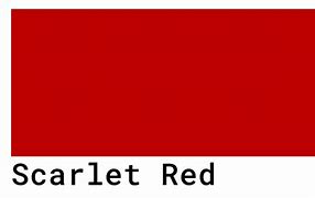 Image result for Colors Names Scarlet