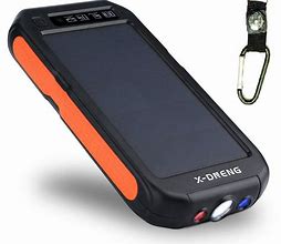 Image result for Solar Powered Portable Charger
