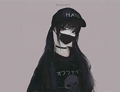 Image result for Anime Emo Girl with Mask
