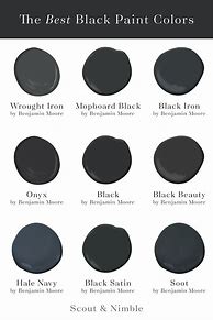 Image result for Best Black Paint Colors