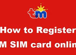 Image result for How to Register Tm Sim