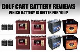 Image result for Golf Cart Battery Comparison Chart