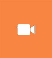 Image result for FaceTime Icon Pastel Orange