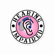 Image result for Hearing Loss Cartoon Stickers