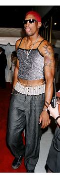 Image result for Dennis Rodman Fashion