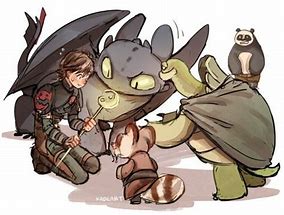 Image result for How to Train Your Dragon Crossover