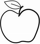 Image result for Apple Clip Art Black & White