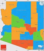 Image result for Political Map of Arizona