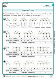 Image result for Linear Patterns Worksheet