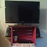 Image result for Small TV Stand On Wheels