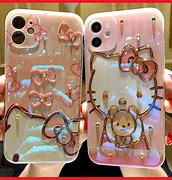 Image result for Hello Kitty Case Black iPhone 12