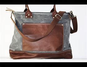 Image result for Tote Bag with Zipper