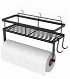 Image result for Paper Towel Holder with Shelf Amazon