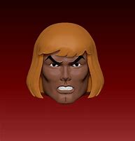 Image result for He-Man 3D Print Head