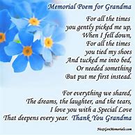 Image result for Grandma Memory Poems