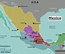 Image result for Mexico Map. Simple