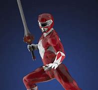 Image result for Red Power Ranger 3D Print