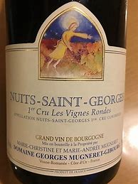 Image result for Georges Mugneret Gibourg Nuits saint Georges Vignes Rondes