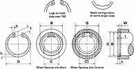 Image result for Mud Ring Size Chart