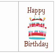 Image result for Free Blank Printable Birthday Cards