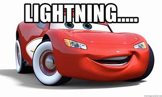 Image result for iPhone X Lightning McQueen Meme