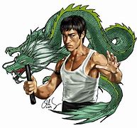 Image result for Bruce Lee Color Kick Dragon