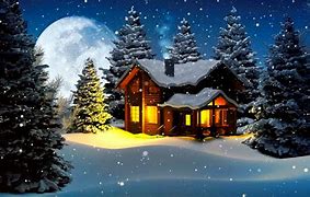 Image result for Beautiful Winter Christmas Wallpaper Night