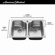 Image result for Single Bowl Sink Sizes for Kitchen
