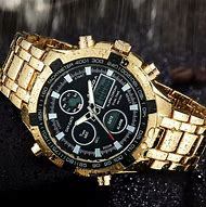 Image result for gold watch for mens