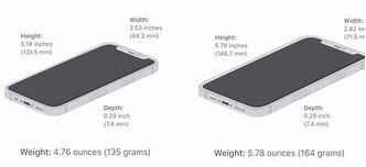 Image result for iPhone 12 How Big