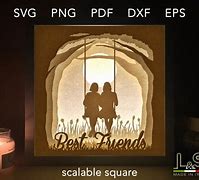 Image result for 4 Best Friends Silhouette