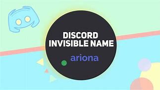 Image result for Invisible Discord Name