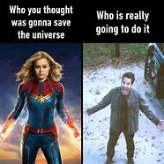 Image result for Captain Marvel Endgame Meme