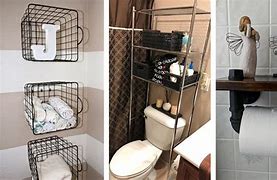 Image result for Small Bathroom Storage Ideas DIY