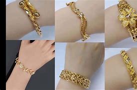 Image result for Gold Bracelet Latest Designs