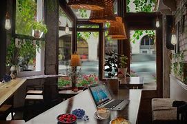 Image result for Relaxing Coffee Shop