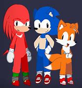 Image result for Sonic/Tails Knuckles Silver