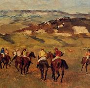 Image result for Edgar Degas Race Horses