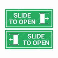 Image result for Slide to Open Text PNG