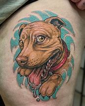 Image result for Pit Bull Tattoos