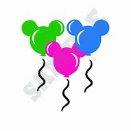 Image result for Mickey Mouse Balloon SVG